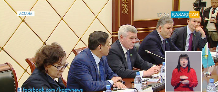 Сергей Дьяченко Индонезия Республикасы Өкілдер палатасы төрағасының орынбасары Фахри Хамзамен кездесті