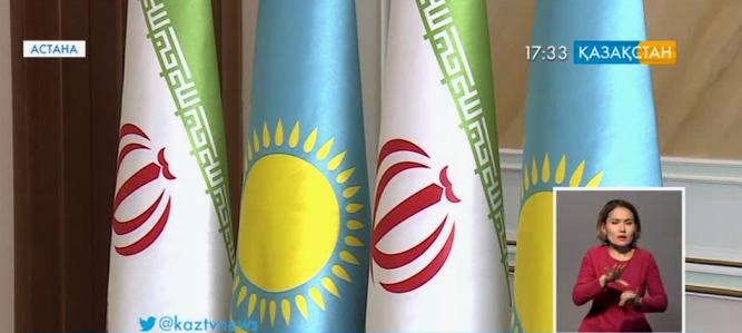 Ерлан Ыдырысов Иран Ислам Республикасының Сыртқы iстер министрi Мохаммад Джавад Зарифпен кездесті