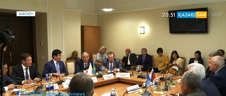 Ресейде Бауыржан Байбек Ресей Мемлекеттік Думасының жетекшісі Сергей Нарышкинмен кездесу өткізді