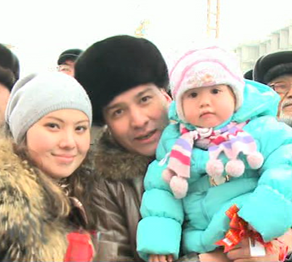 Жаңа жылда жаңа баспана