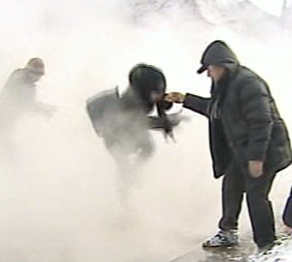 Құбыр жарылып, тұрғындар жылусыз қалды (толығырақ)