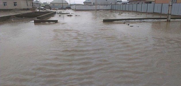 Су астында қалған 40 үй жарамсыз күйде