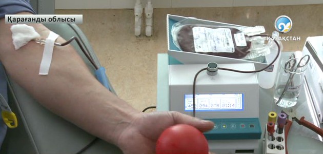 Құтқарушылар қан тапсырды