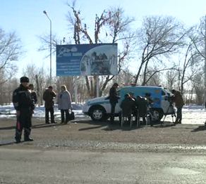 В Алматинской области организовали «Приемную на дороге»