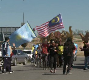 Малазиялық желаяқ Сууайба Мохд Насир Қазақстанға жетті