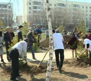 Астанада «Бірлік» аллеясы ашылды