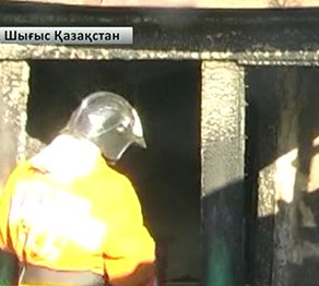 Шығыс Қазақстан облысында өрттен 2 адам қаза тапты
