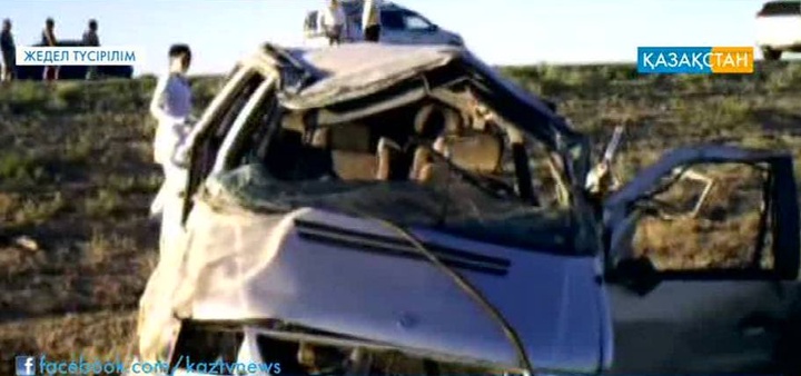 В ДТП в Атырауской области погибли 4 человека