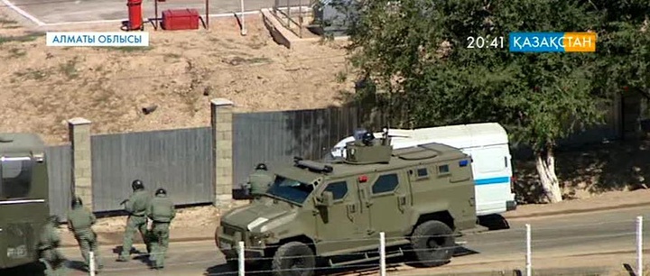 Алматы облысында «Жетісу-Антитеррор-2014» жаттығуы өтті