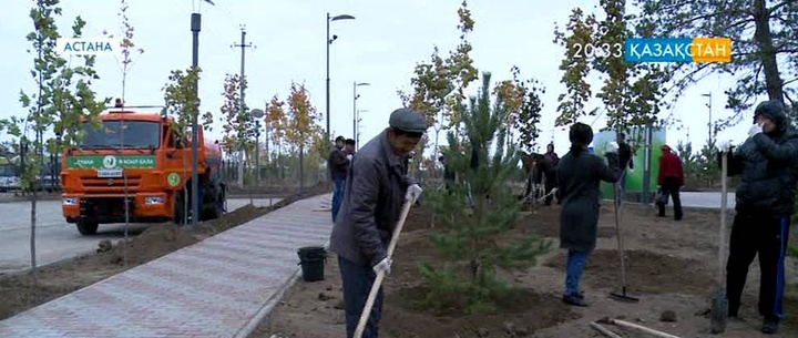 Астанада жалпықалалық сенбілік болды