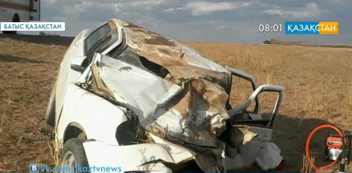 Жол апатынан төрт адам қаза тапты