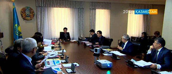 Үкіметте Гүлшара Әбдіхалықованың жетекшілігімен жиын өтті