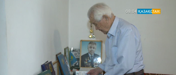 Жамбыл облысында 94 жастағы соғыс ардагері тұрады