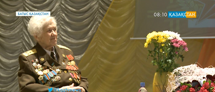 Соғыс ардагеріне құрмет көрсетілді