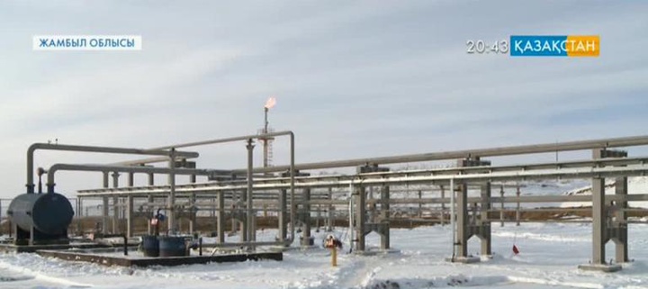 Жамбыл облысында газ кеніші іске қосылды