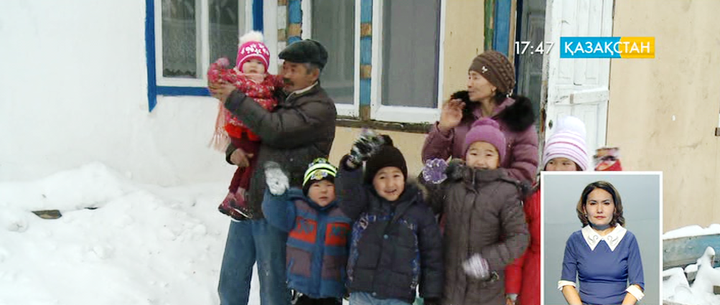 Қостанай облысындағы Әулиекөл кентінде 100-ден астам көпбалалы отбасы тұрады