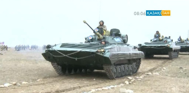 «Оңтүстік» өңірлік қолбасшылығына қарасты 85-395 әскери бөлімінде оқу-жаттығу жиыны өткізілді