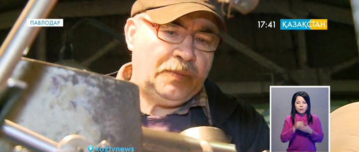 Павлодарлық Алексей Ромадин 42 жылын токарлық кәсіпке арнаған айтулы шебер