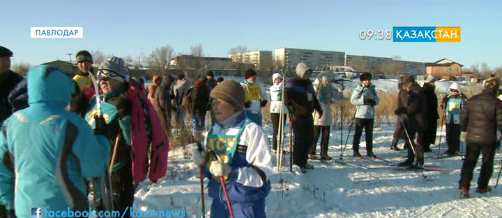 Павлодар облысында шаңғы спортынан жарыс өтті