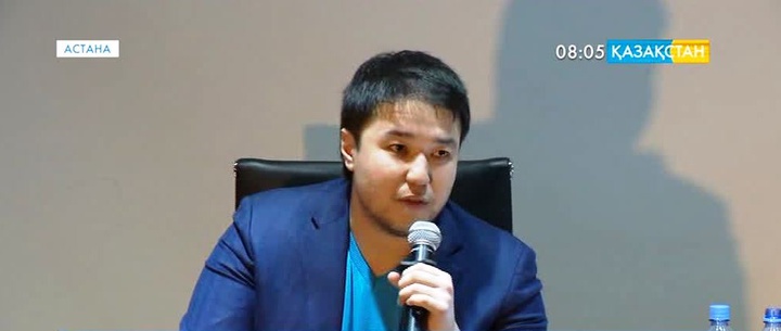 Жас миллионер Марат Әбиев жастармен кездесті