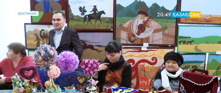 Қостанайда «Дертке шипа – шығармашылық» атты көрме ашылды