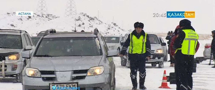 Кәсіби көлік жүргізушілер жол қауіпсіздігін сақтауға шақырады