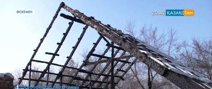 Өскеменде көпқабатты үй өртеніп, қыс ортасында 20-дан астам адам баспанасыз қалды