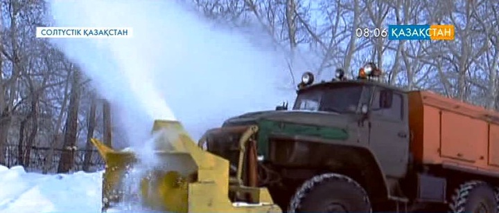 Солтүстік Қазақстан облысында түскен қардың қалыңдығы жылдық нормадан екі есеге асты