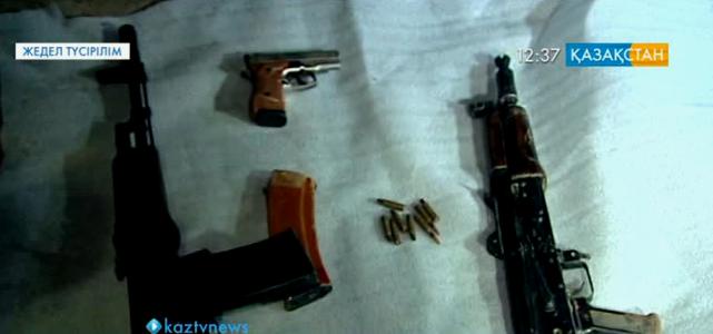 Алматыда лаңкестік және ұйымдасқан қылмыстық топтардан тәркіленген қару-жарақтар жойылды