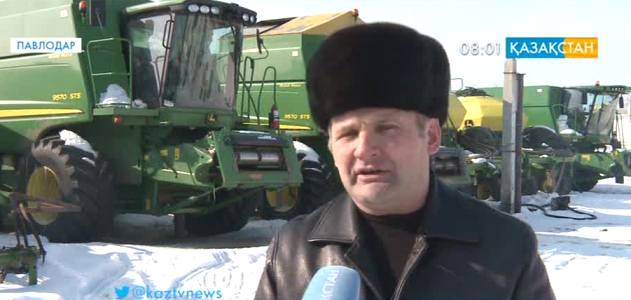 «Шербак» шаруа қожалығындағы 6 техника 6 мың адамды алмастырады