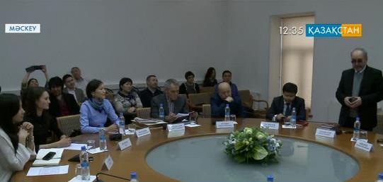 В Москве представили двухтомник «Ситуативный казахский»
