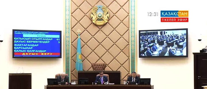 Сенаттың пленарлық отырысы өтті