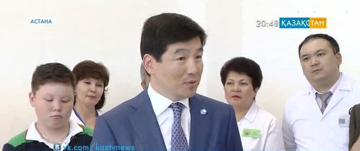 Бауыржан Байбек Астанадағы №2 қалалық балалар ауруханасының жұмысымен танысты