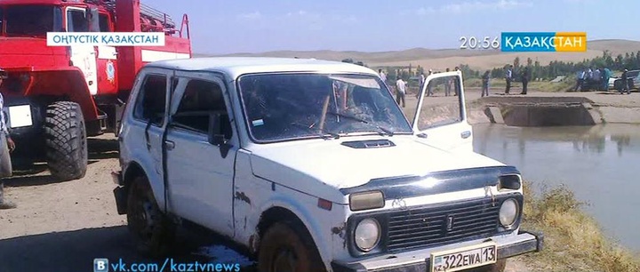 ОҚО-да 9 адам мінген «Нива» автокөлігі апатқа ұшырады