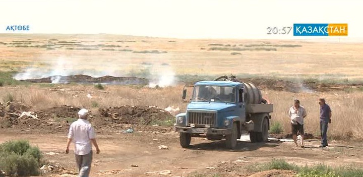 Ақтөбе қаласындағы «41-інші разъезд» атанған елді мекен қоқыс полигынына айналуда