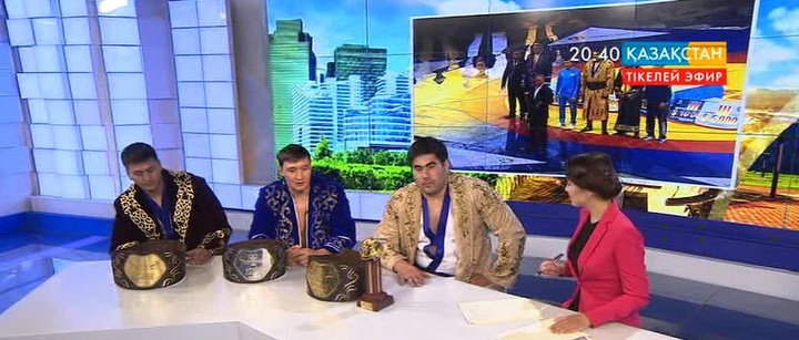 2015 жылғы «Қазақстан Барысы» жарысының жүлдегерлері Ұлттық арнаға сұхбат берді