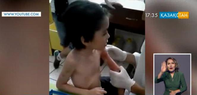 Тараздағы анасы ұрып-соққан 6 жасар бала туралы бейнематериал көпшіліктің жағасын ұстатты