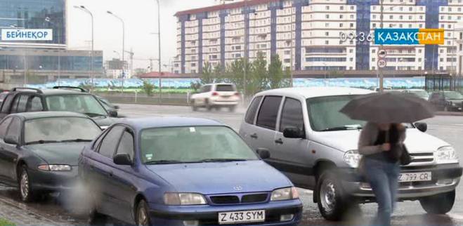 Бүгін еліміздің шығысында бұршақ жаууы мүмкін
