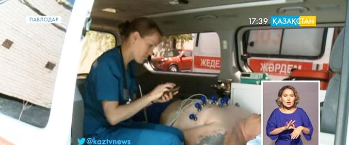 Павлодарда аптап ыстықтан жедел жәрдем қызметі күшейтілген режимде жұмыс істеуде