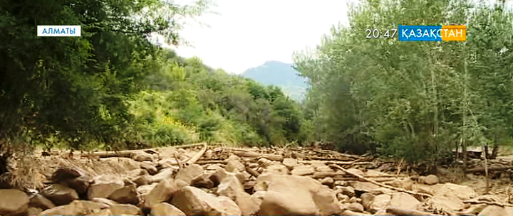 Алматыда сел қаупі әлі де сақталуда