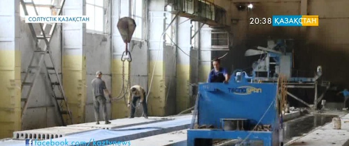 Петропавлда үй тұрғызу комбинаты салынуда