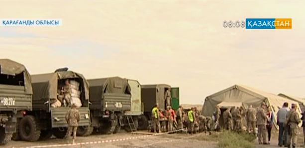 Қарағандыдағы Спаск полигонында запастағы әскери міндеттілер үшін оқу-жаттығу жиыны басталды
