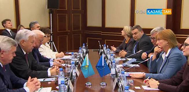 Еуропарламент депутаттары Қазақстанға келді