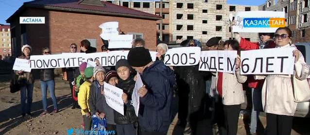 Құрылыс компаниясы алты жылдан бері баспанамызды бермей келеді – Варвара Волошина