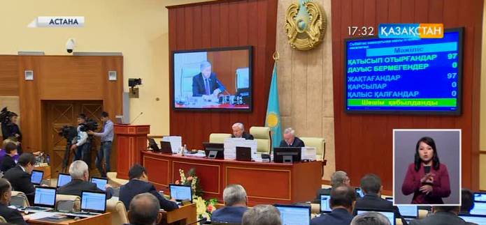 6 аптада Мәжіліс Ұлт жоспарына қатысты 55 Заң жобасын  мақұлдады