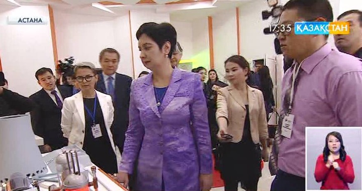 Государственный секретарь Гульшара Абдыкаликова посетила Дворец школьников в Астане