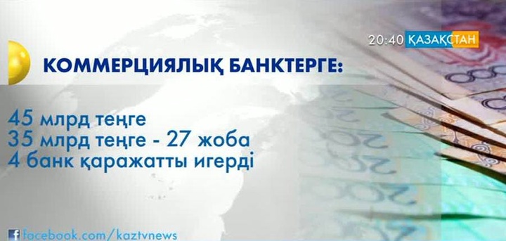 «Бәйтерек» холдингі экономиканы қолдауға қаржы бөлді