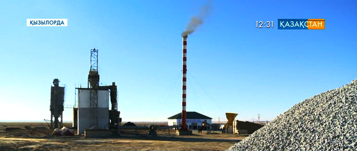 Қызылорда облысында әктас зауыты іске қосылды