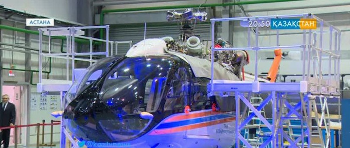 «Еурокоптер Қазақстан Инжиниринг» компаниясы 25-ші тікұшағын құрастырды