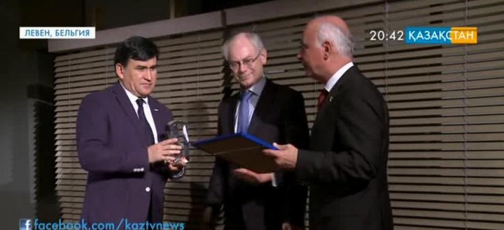Қазақстандықтар еуропалық ұйымының марапатына ие болды